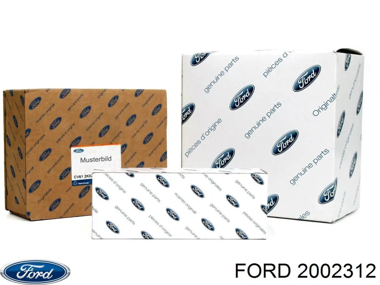 2002312 Ford капот