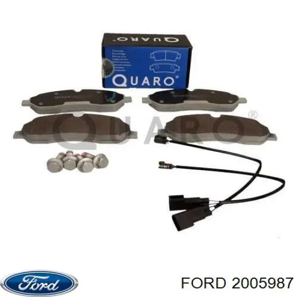 Передние тормозные колодки 2005987 Ford