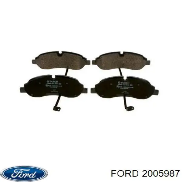 Передние тормозные колодки 2005987 Ford