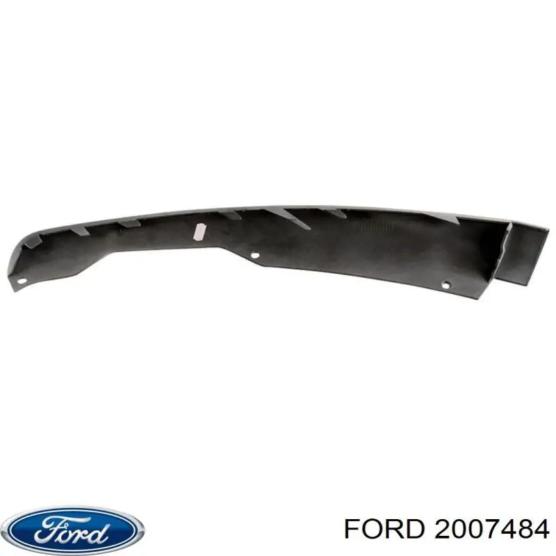 2007484 Ford Спойлер переднего бампера правый