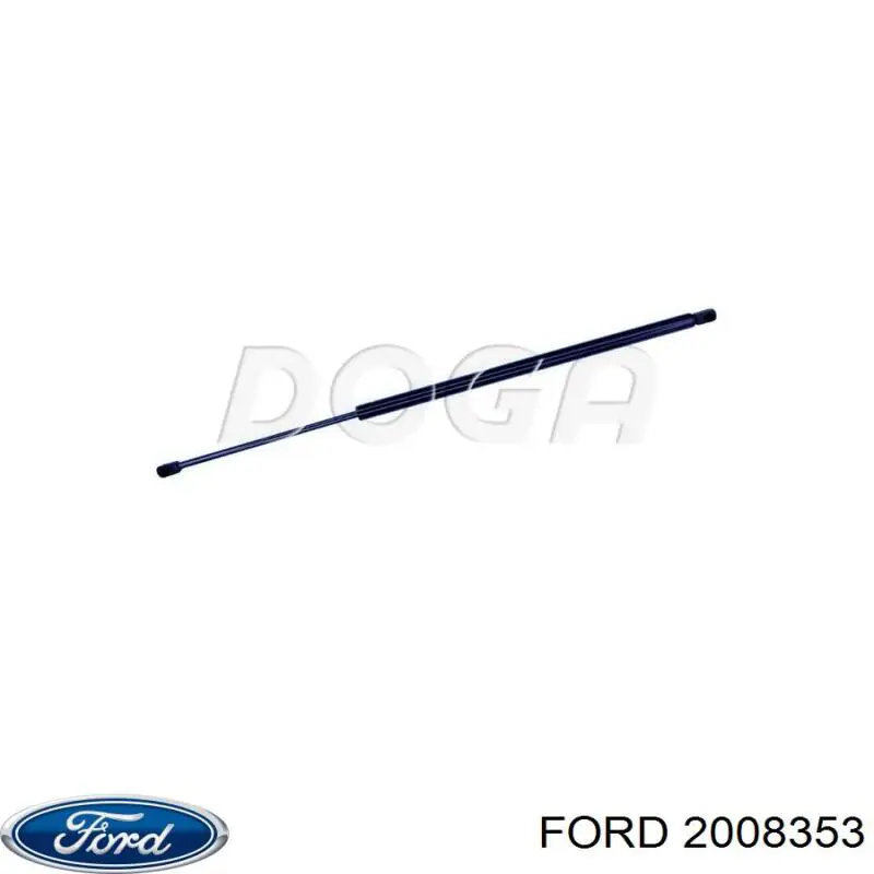 2008353 Ford щетка-дворник лобового стекла водительская