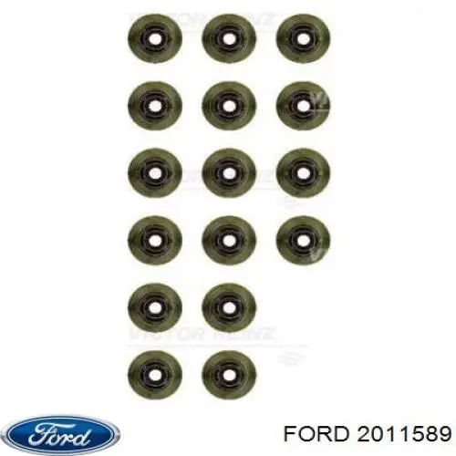 2011589 Ford vedação de válvula (coletor de óleo, admissão/escape, kit para um motor)