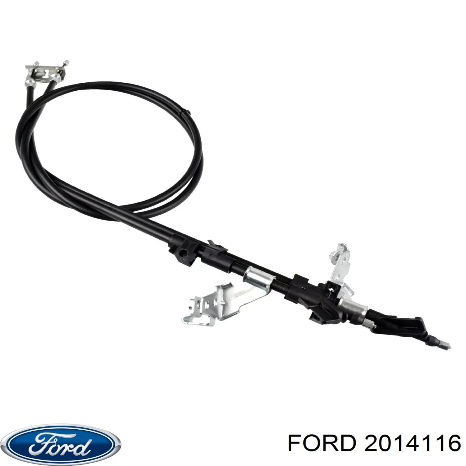 2014116 Ford трос ручного тормоза задний правый/левый