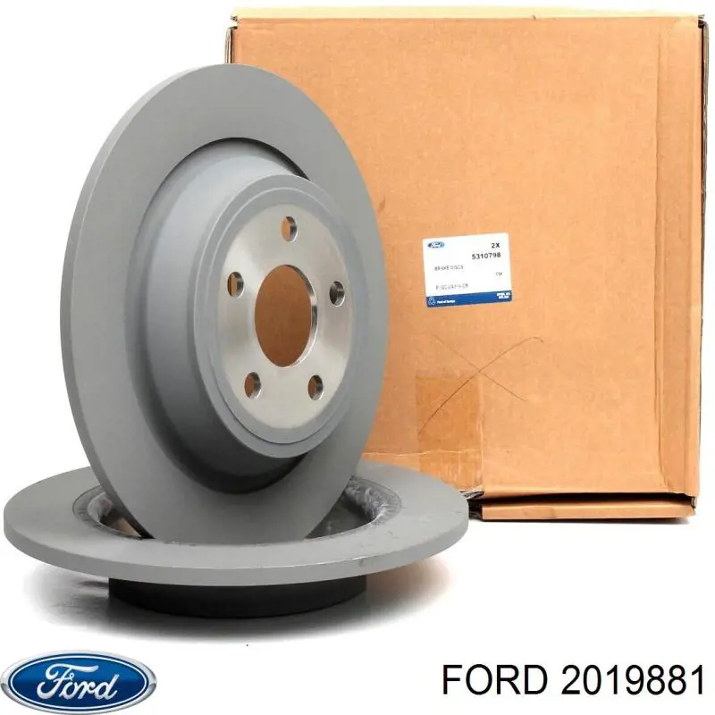 2019881 Ford диск тормозной задний