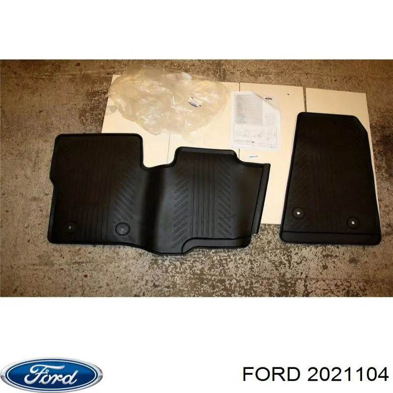 2021104 Ford Коврики в салон передние