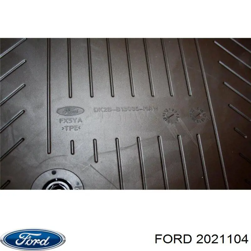 Коврик передний, комплект 2 шт. Ford 2021104 цена, от 78.12 USD