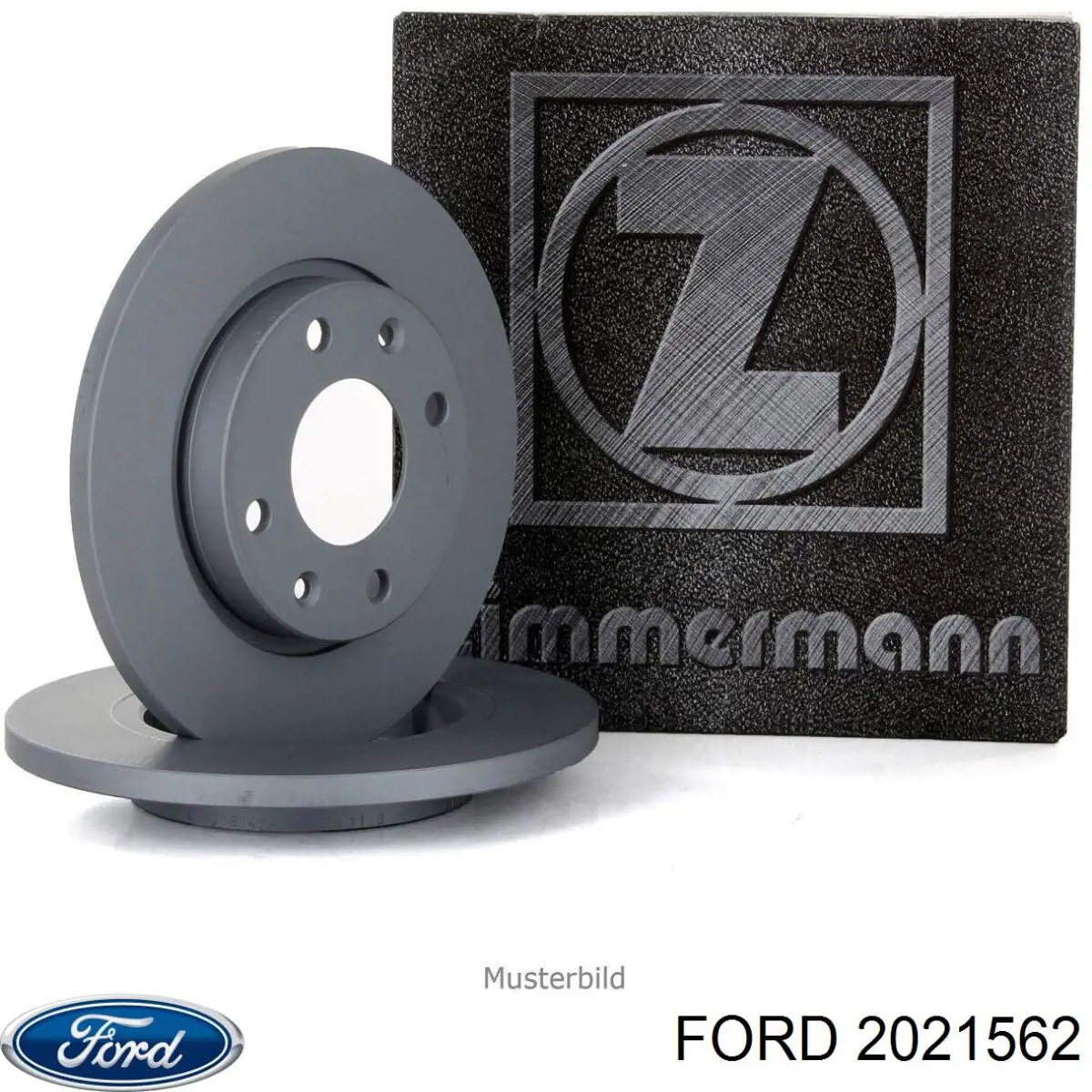 Задний тормозной диск Ford 2021562 цена, от 61.88 USD