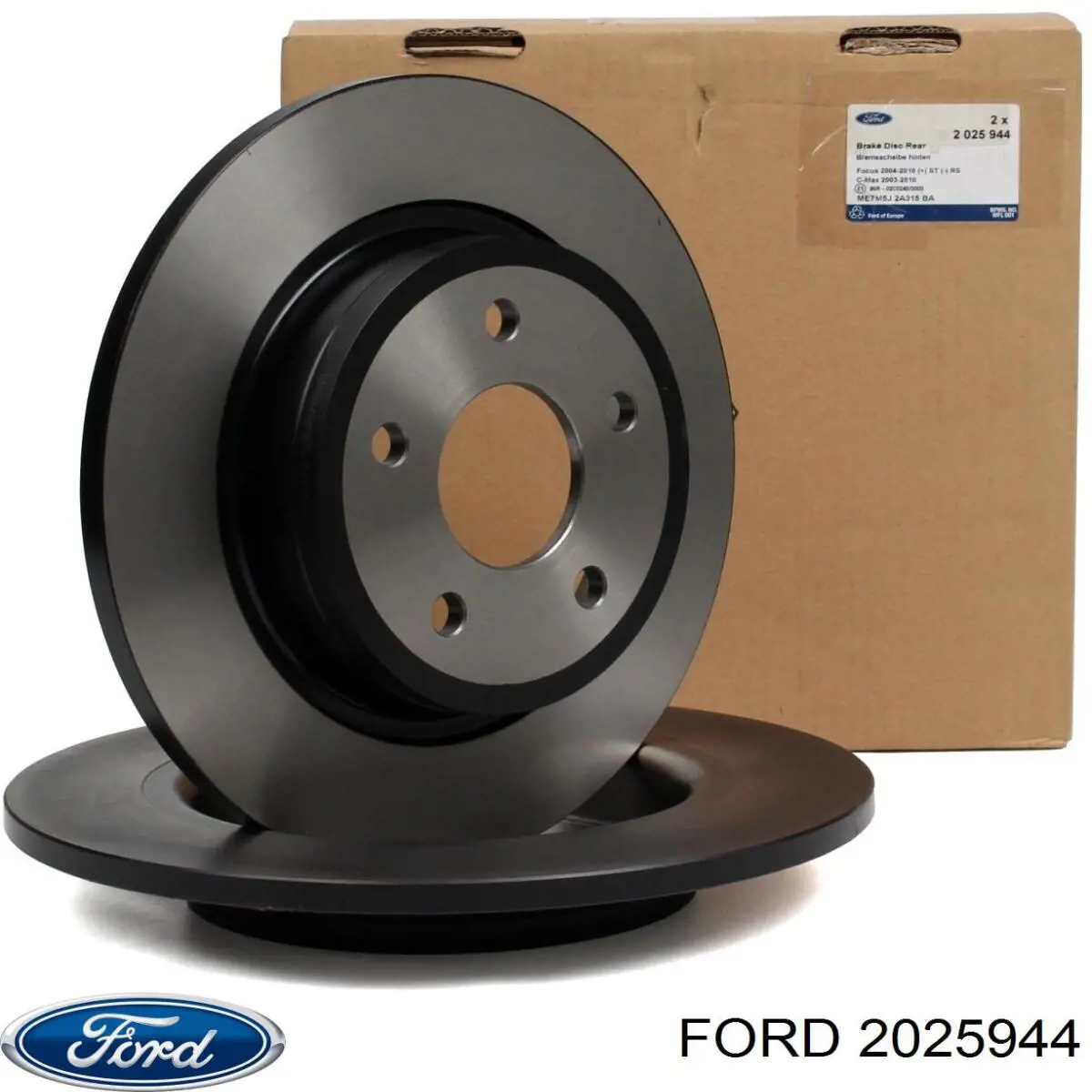 2025944 Ford диск тормозной задний