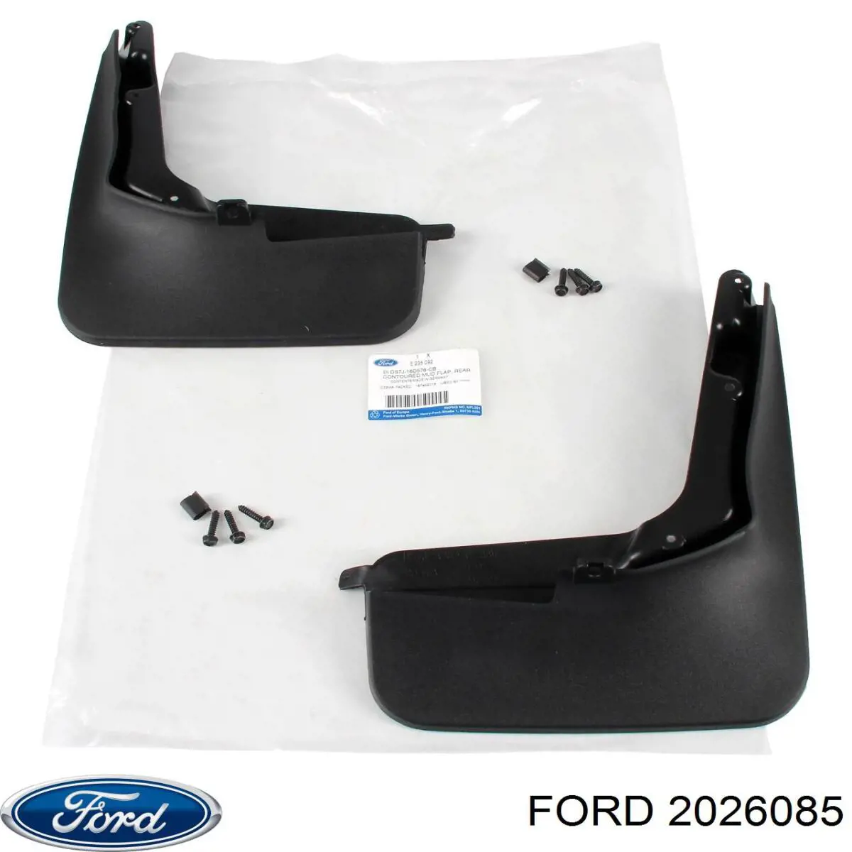 Брызговики задние, комплект на Ford Mondeo V 