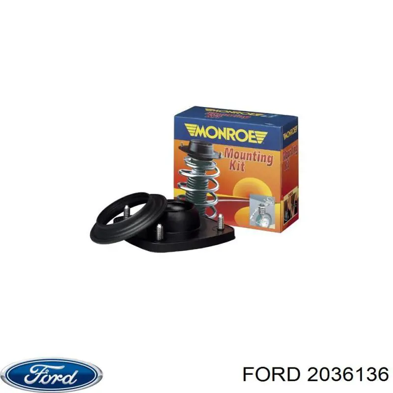 Опора переднего амортизатора 2036136 Ford