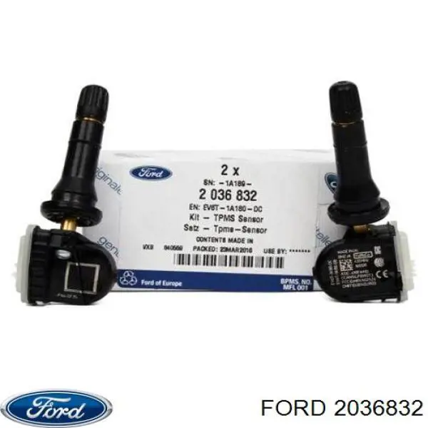 2036832 Ford sensor de pressão de ar nos pneus