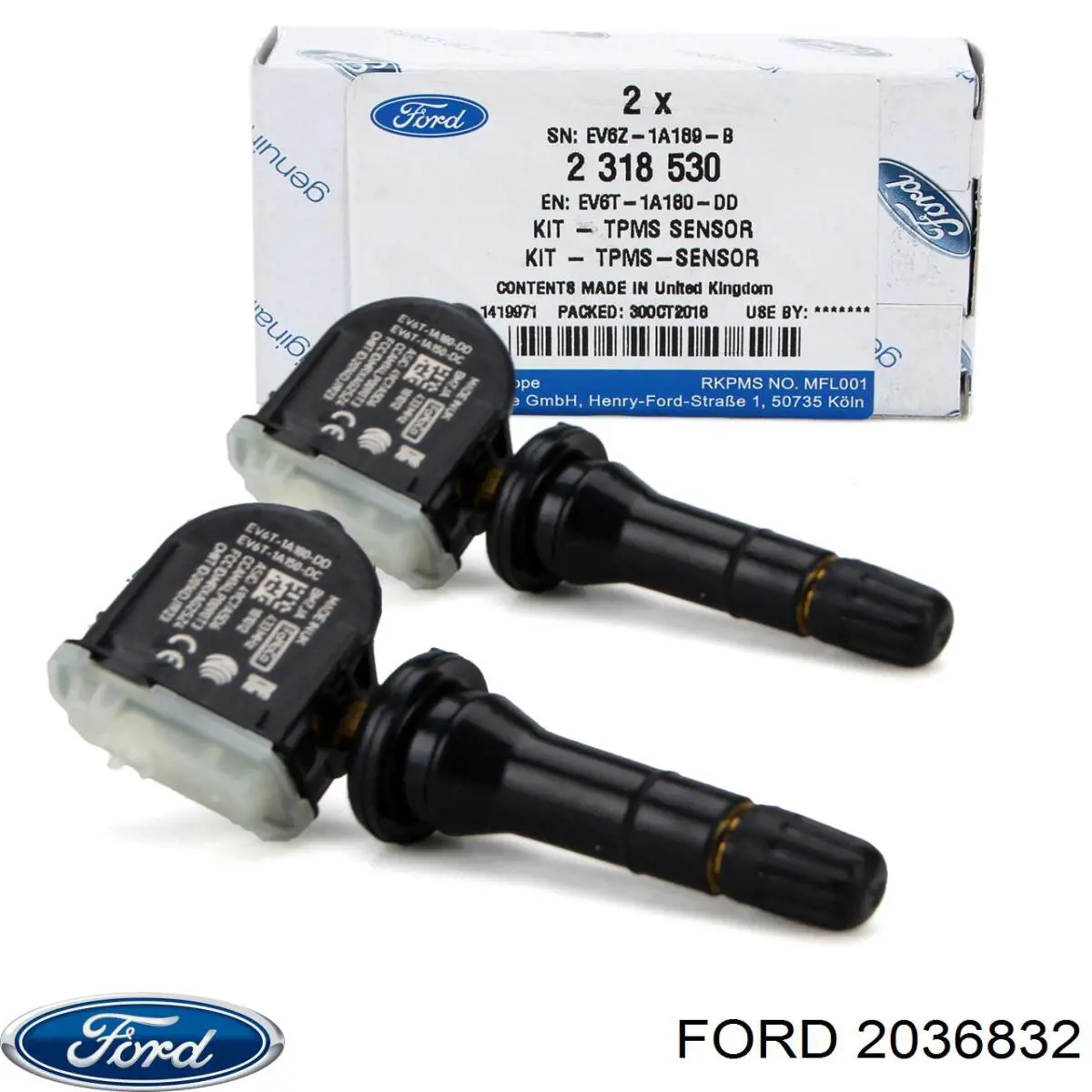 Купить 2036832 Ford Датчик контроля давления в шинах