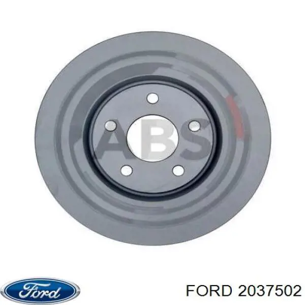 Передние тормозные диски 2037502 Ford