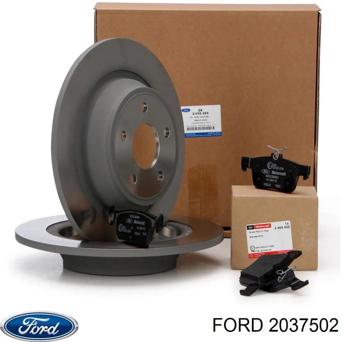 Тормоз дисковый передний Ford 2037502 цена, от 70.50 USD