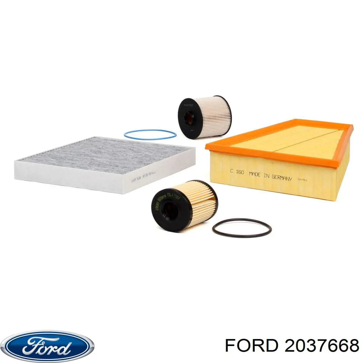 Фильтр топливный Ford 2037668