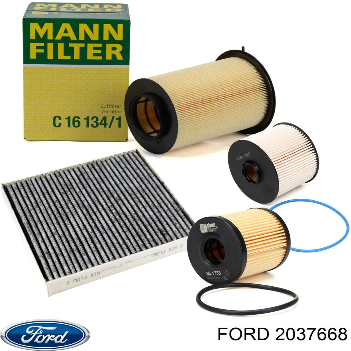 2037668 Ford Фильтр топлива