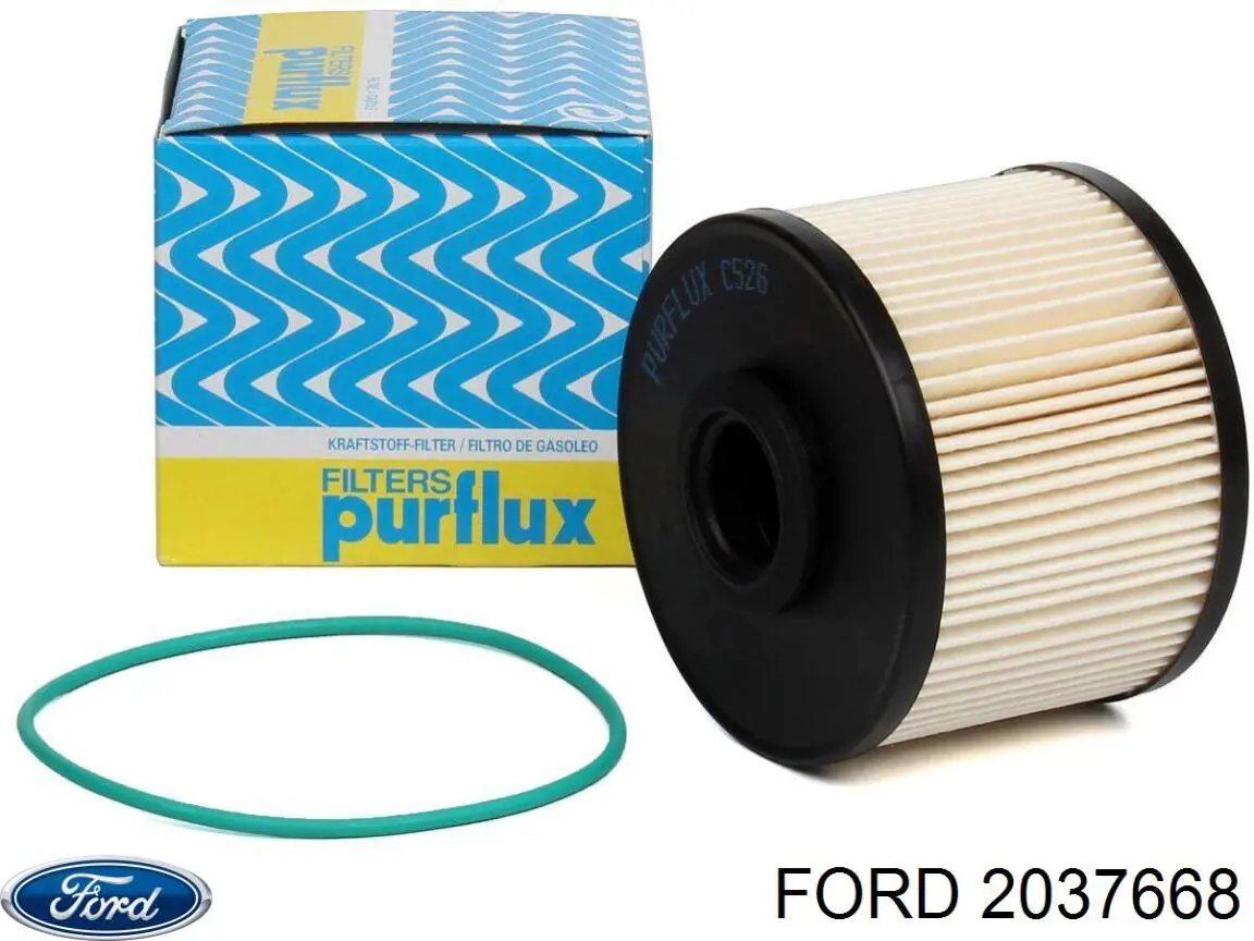 Топливный фильтр 2037668 Ford