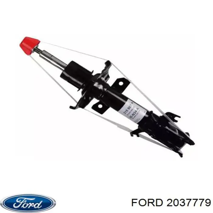 2037779 Ford amortecedor dianteiro direito