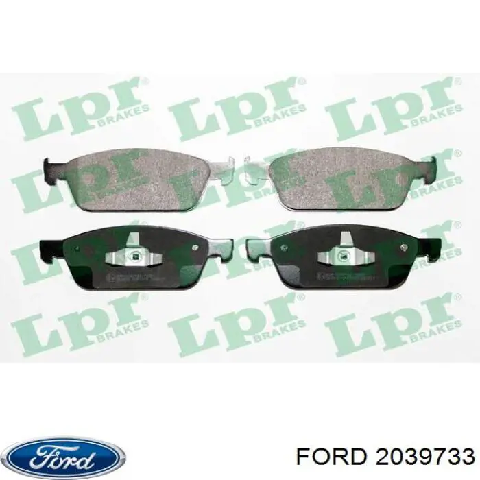 2039733 Ford Колодки передние