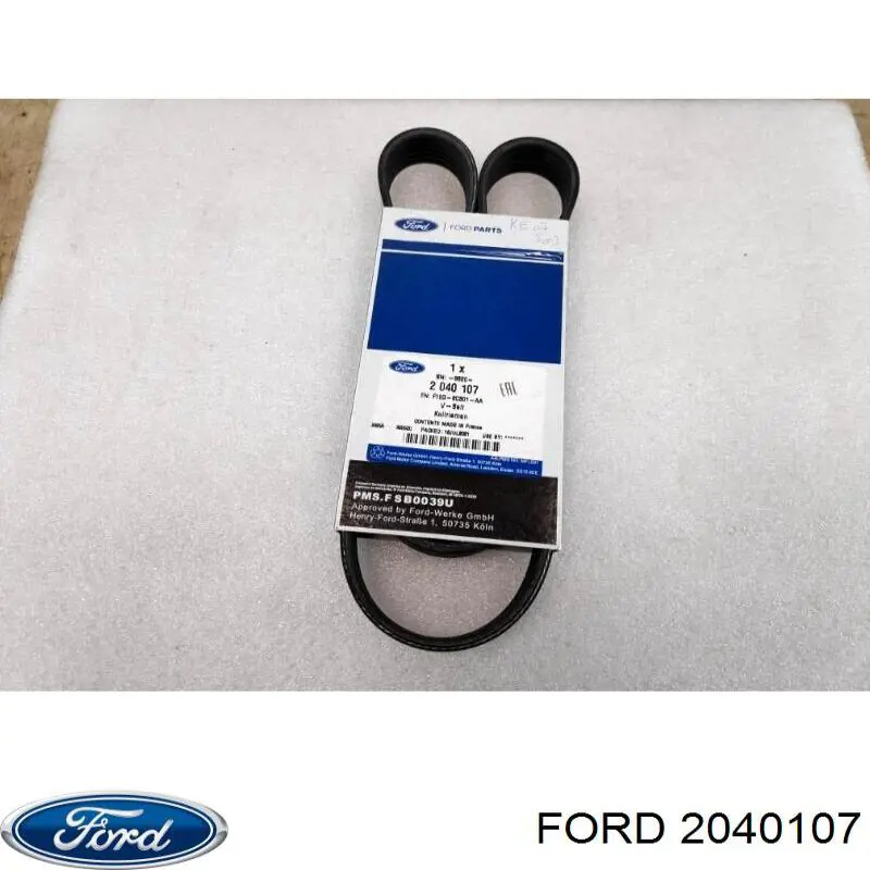2040107 Ford ремень генератора