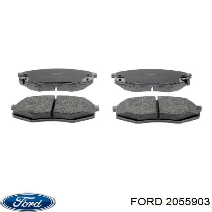 2055903 Ford Вентилятор радиатора