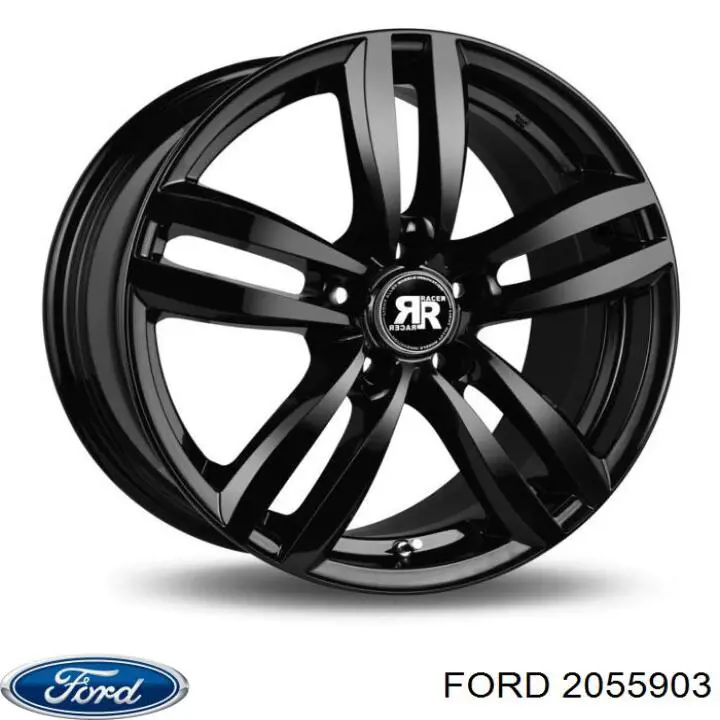 Купить 2055903 Ford Электровентилятор охлаждения в сборе (мотор+крыльчатка)