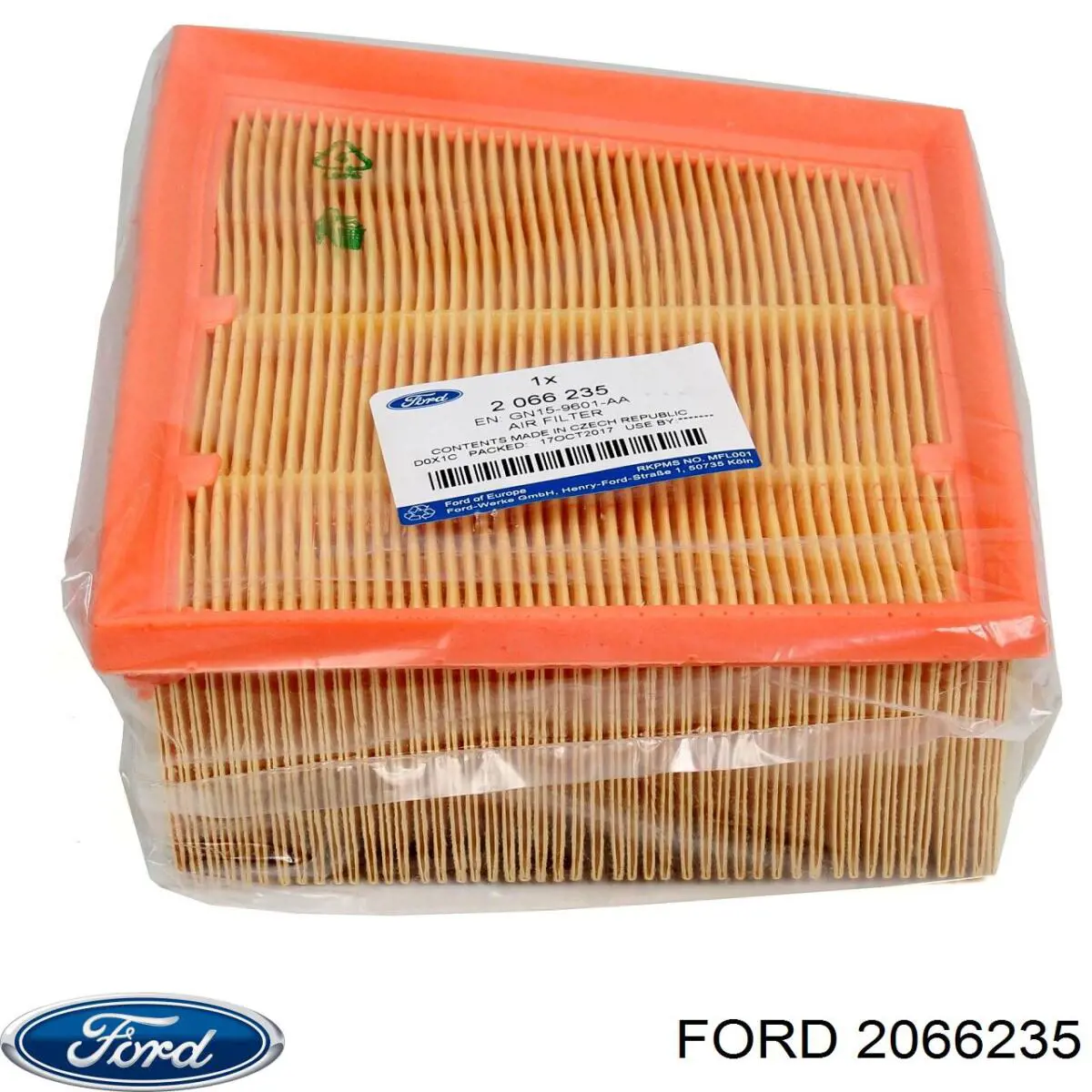 2066235 Ford filtro de ar