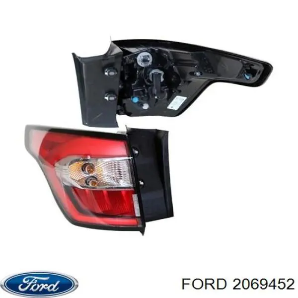 Фара задняя правая внешняя Ford 2069452 цена, от 219.07 USD
