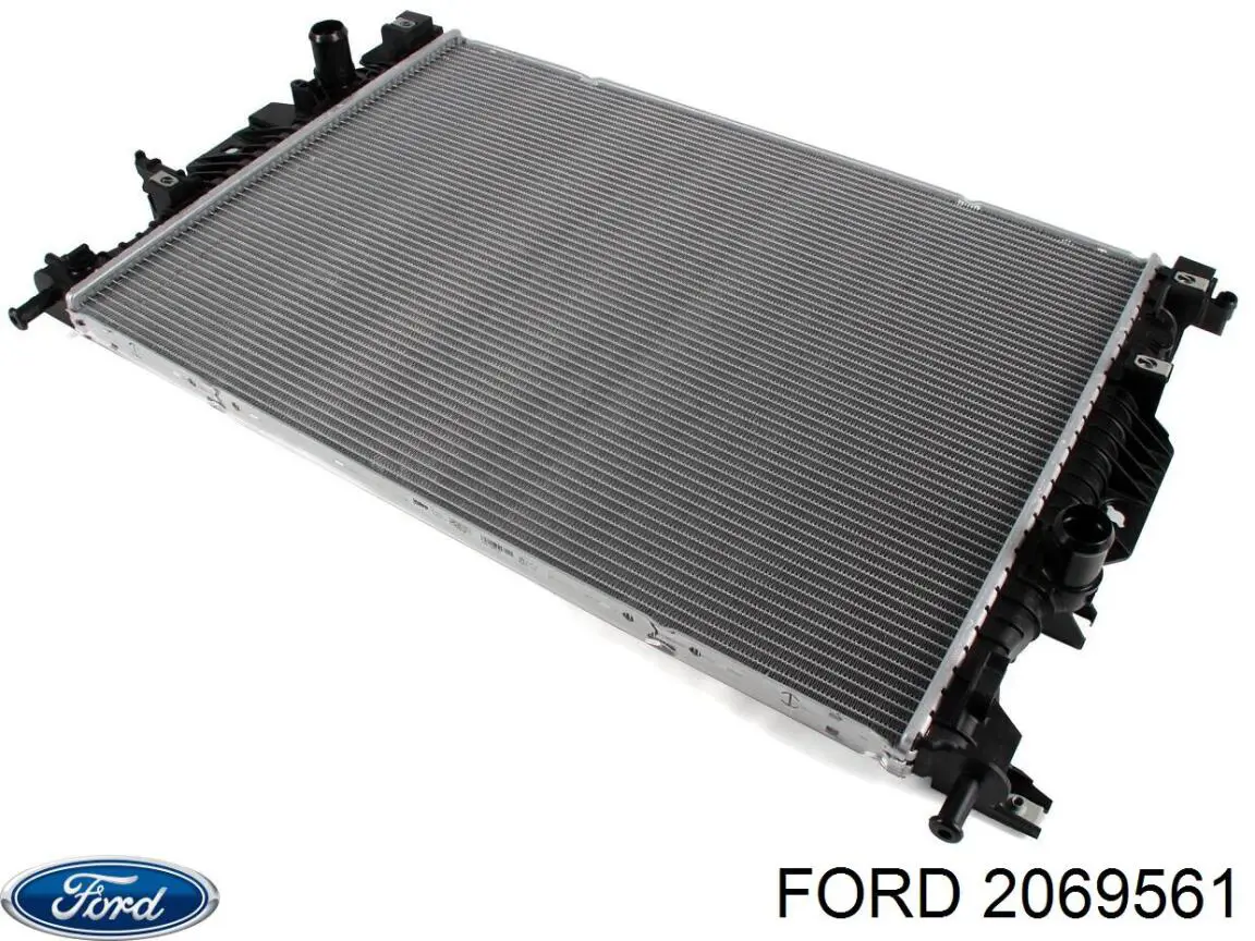 Радиатор охлаждения двигателя Ford 2069561 цена, от 74.41 USD
