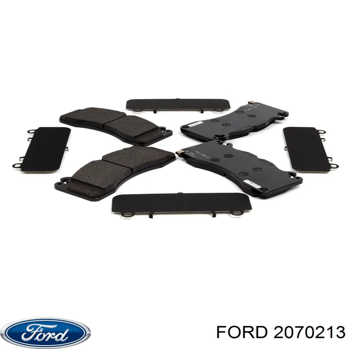 2070213 Ford Колодки передние