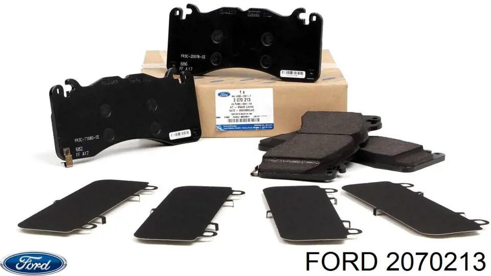 Тормозные колодки Ford FR3Z2001N