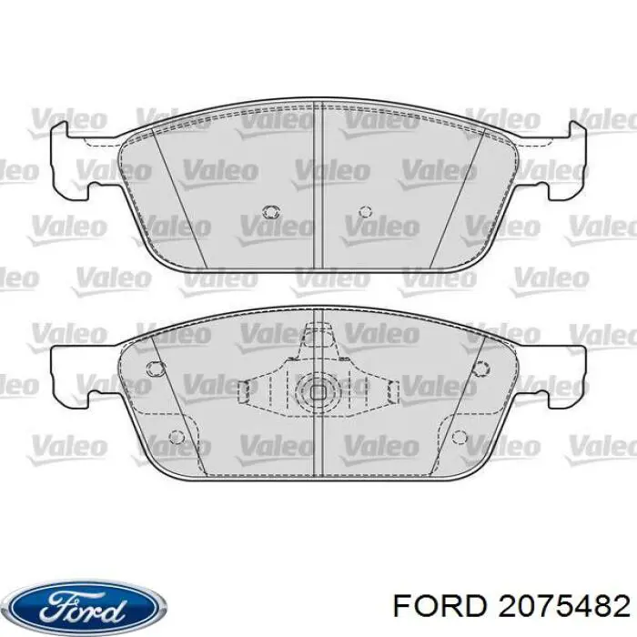 Колодки Ford 2075482 цена, от 32.17 USD