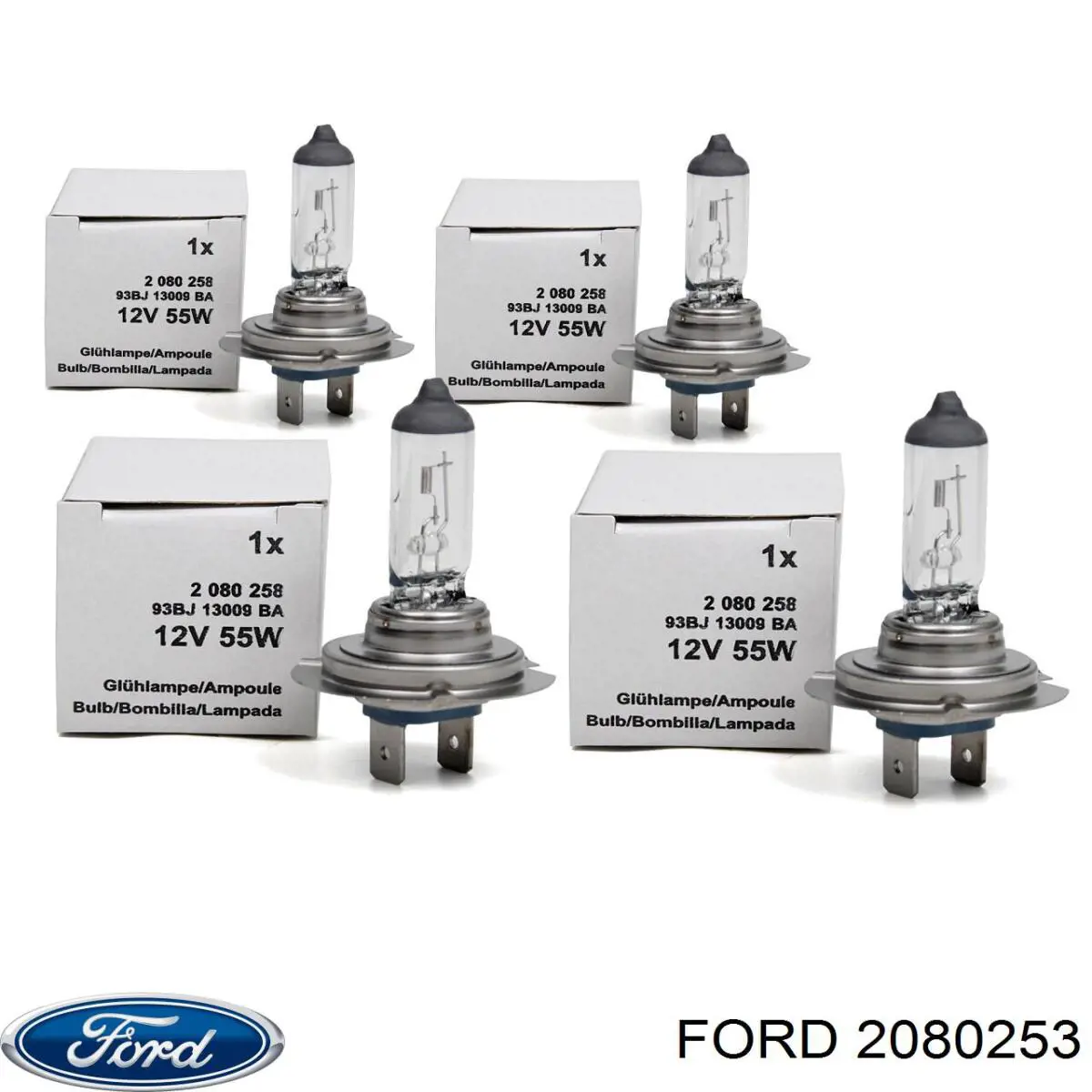 2080253 Ford лампочка