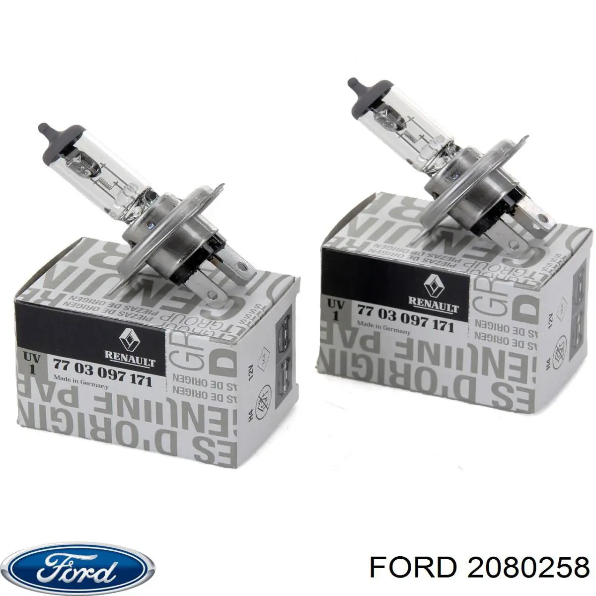 Лампочка галогенная 2080258 Ford