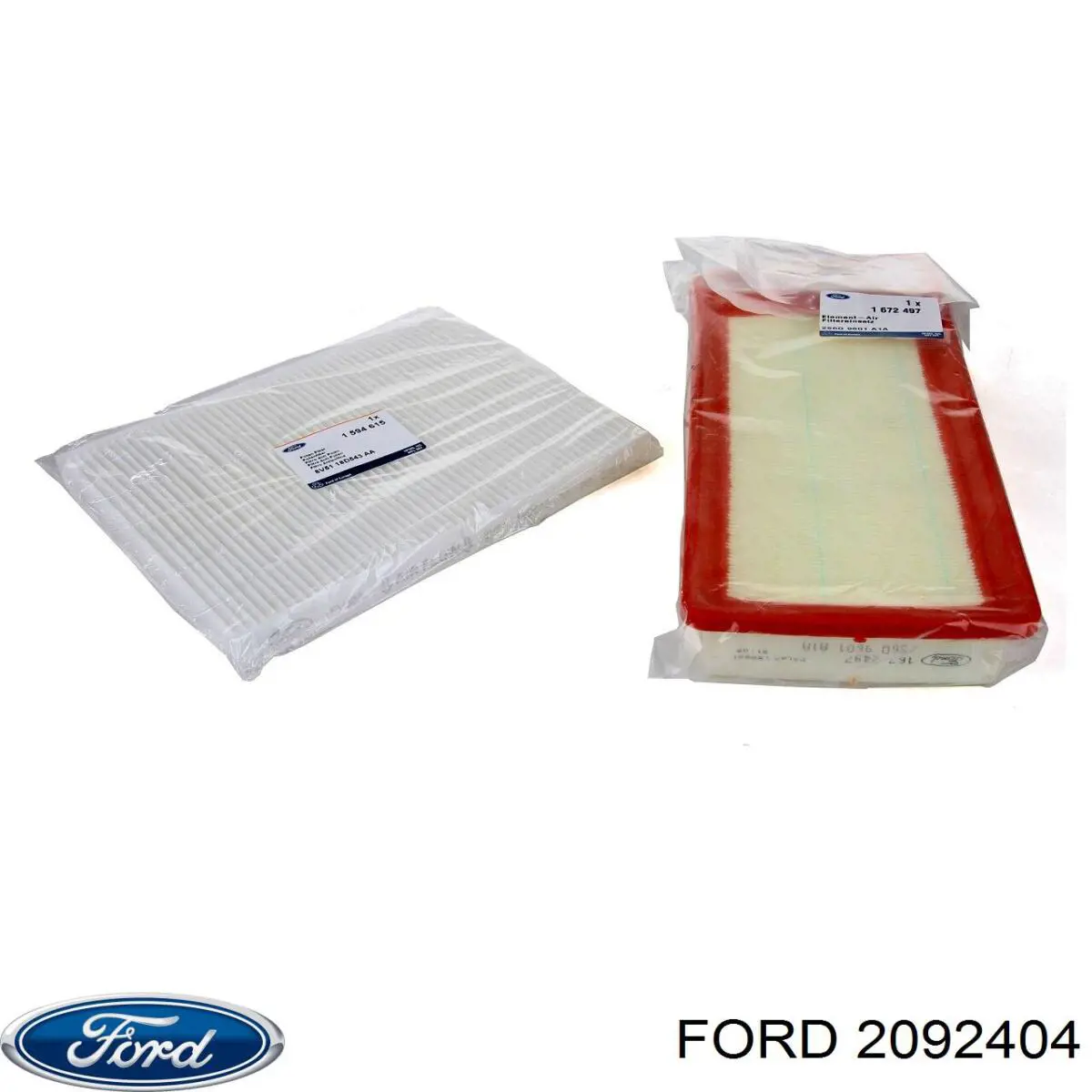 2092404 Ford Внутрисалонный фильтр