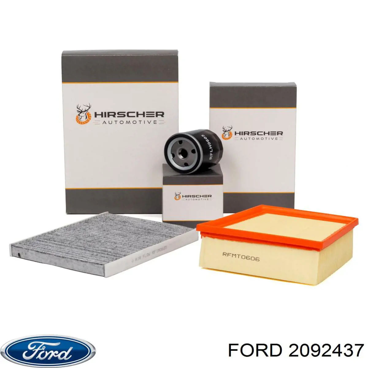 Купить 2092437 Ford Фильтр салона угольный