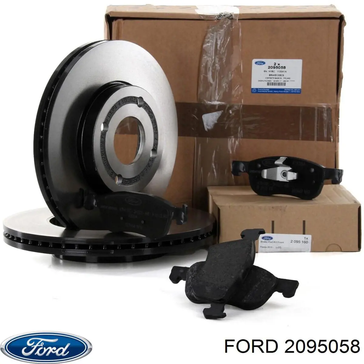 Тормоз дисковый передний Ford 2095058 цена, от 70.84 USD