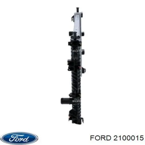 Радиатор 2100015 Ford