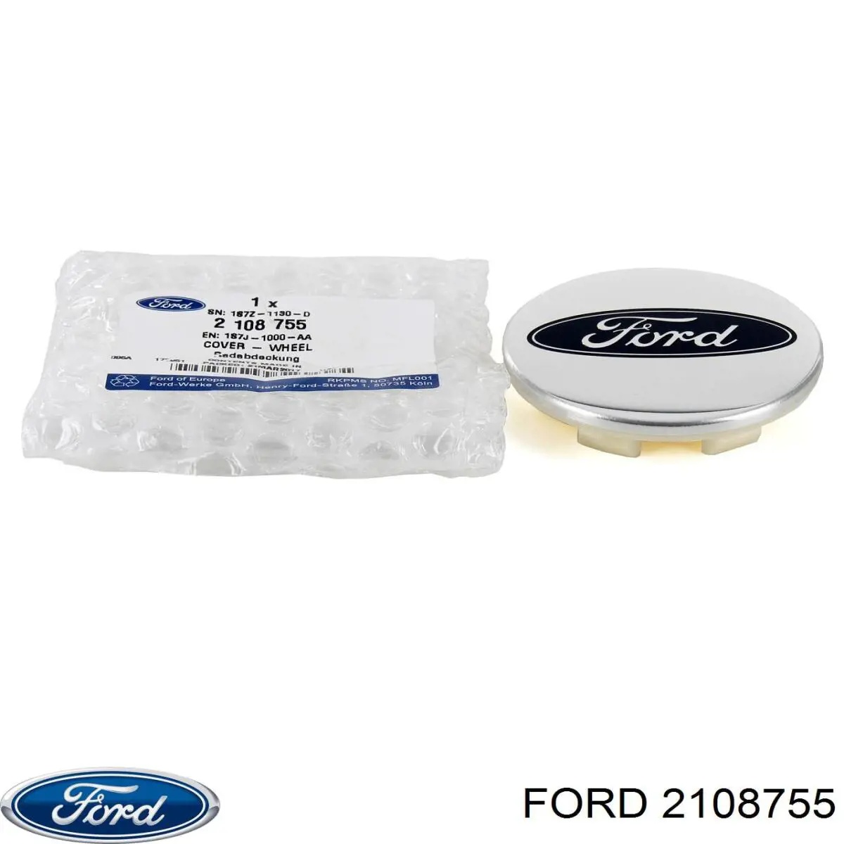 Колпаки на диски 2108755 Ford