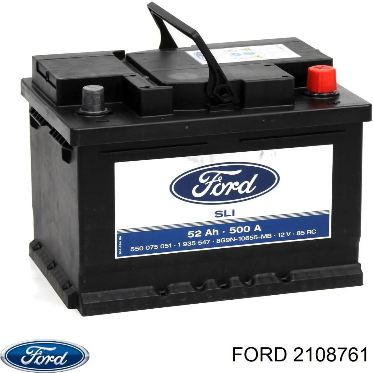 Фирменный значек решетки радиатора Ford 2108761