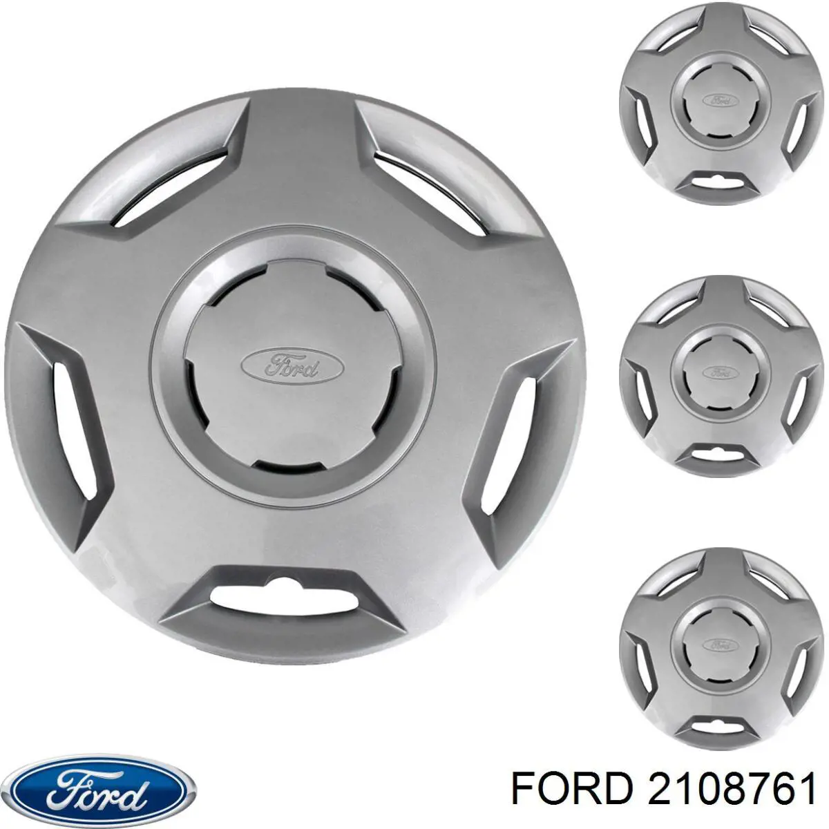 2108761 Ford Эмблема решетки радиатора