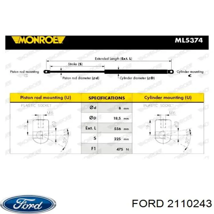  Ford 2110243