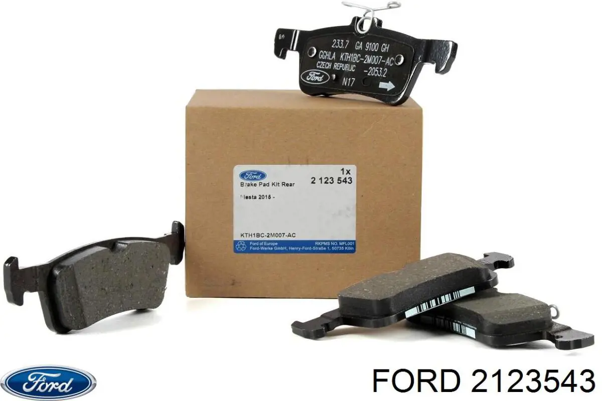 Колодки дисковые  Ford 2123543 цена, от 26.98 USD