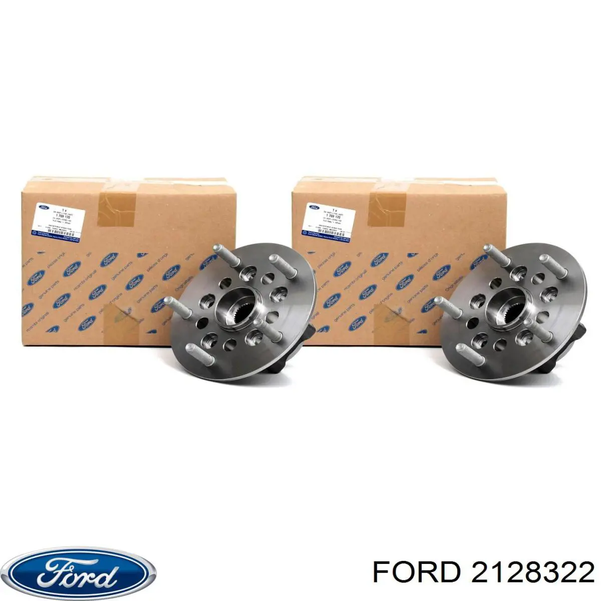 Купить 2128322 Ford Ступица переднего колеса
