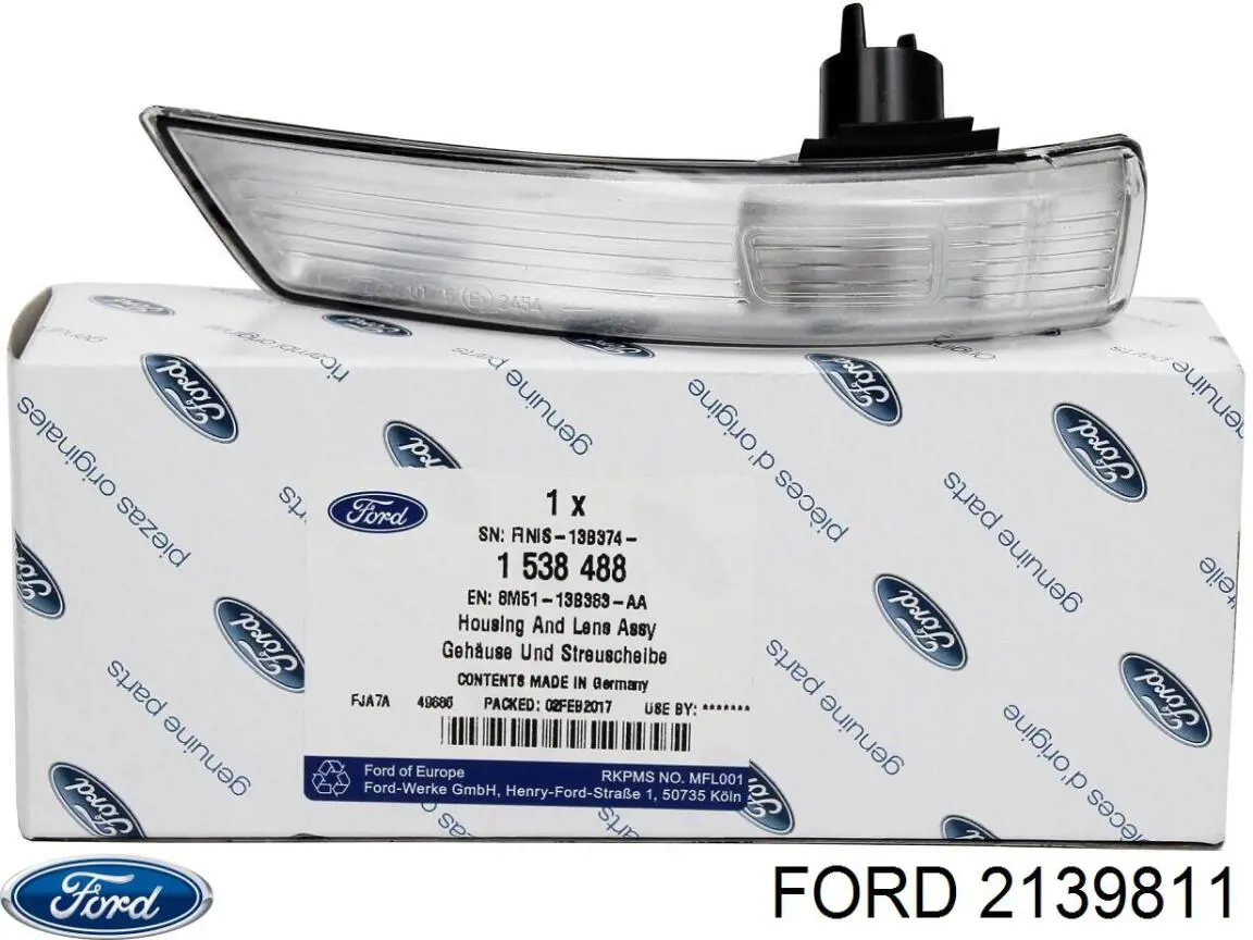 Зеркало заднего вида, левое Ford 2139811 цена, от 88.68 USD