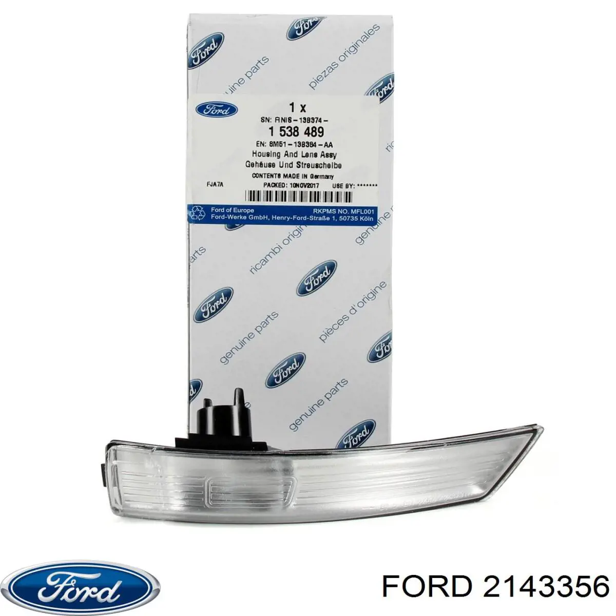 Наружное зеркало правое Ford 1710396 цена, от 67.74 USD