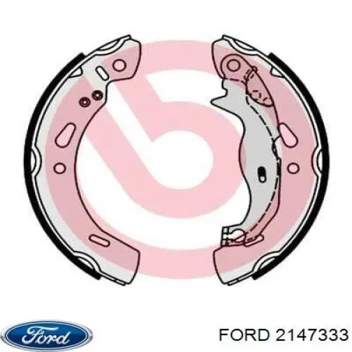 Тормоза рабочие задние ножные и тормозные барабаны Ford 2147333 цена, от 12.29 USD