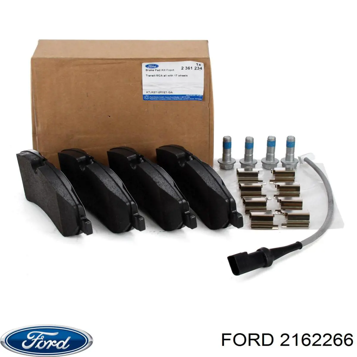 Купить 2162266 Ford Колодки тормозные
