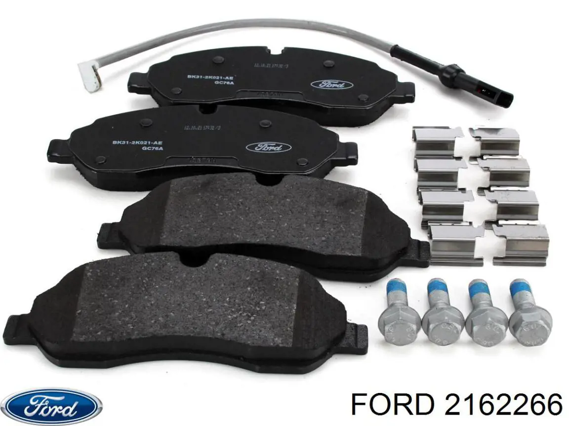 Передние тормозные колодки 2162266 Ford