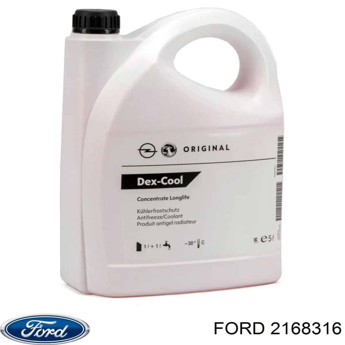 2168316 Ford fluido para lavador de pára-brisas